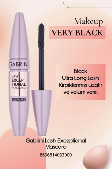 Gabrini Lash Exceptional Mascara ürün görseli 1