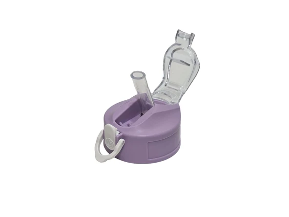 Otomatik Pipetli Su Matarası Yedek Kapağı 57mm Lila ürün görseli 1