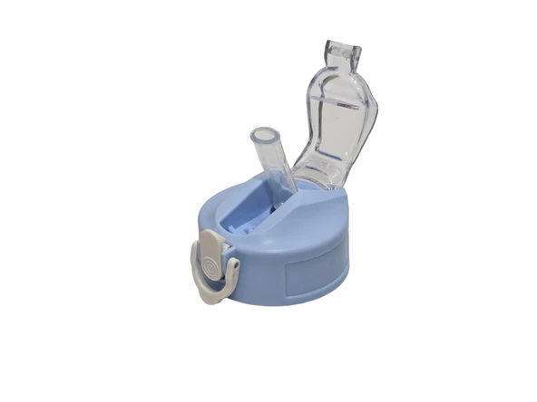 Otomatik Pipetli Su Matarası Yedek Kapağı 57mm Açık Mavi ürün görseli 1