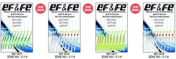 EFFE ÇAPARİ SABİKİ 10lu HG3415 ürün görseli 1