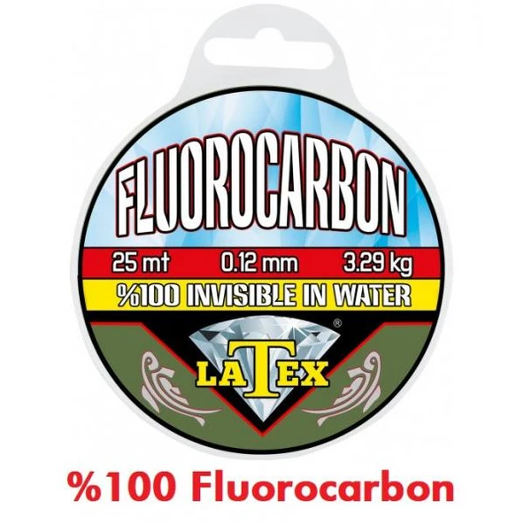 Latex 25 Mt. Fluorocarbon Misina ürün görseli 1