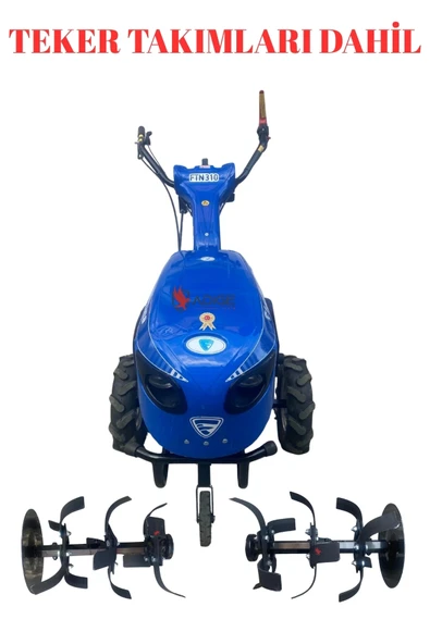 Fırtına 310 Dizel Çapa Makinesi Marşlı Farlı 7 Hp (Teker Takımlı) ürün görseli 1