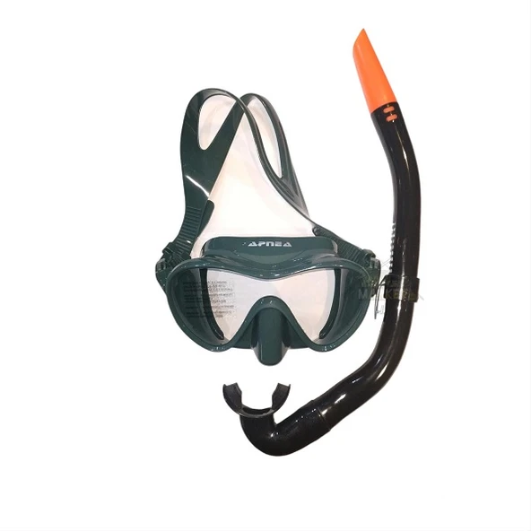 Apnea Royal Green Maske Şnorkel Set ürün görseli 1