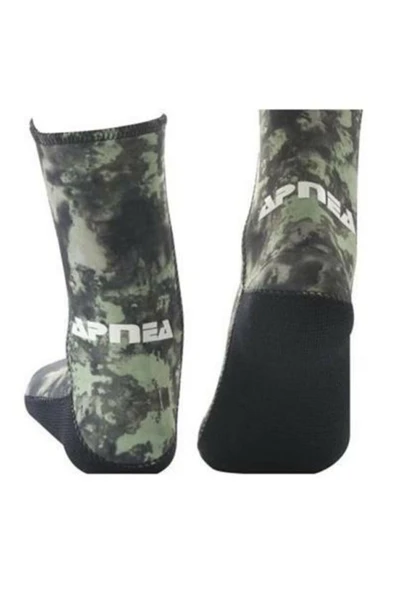 APNEA 3 mm Kamuflaj Dalış Çorabı ürün görseli 1