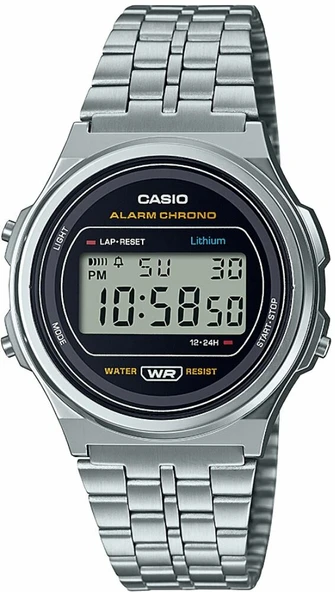 CASIO A171WE-1ADF RETRO KADIN KOL SAATİ ürün görseli 1