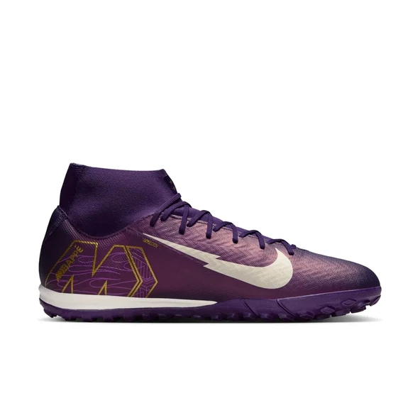 Nike Mercurial Superfly 10 Mbappé Tf Erkek Mor Halı Saha Ayakkabısı FQ8333-500 ürün görseli 1