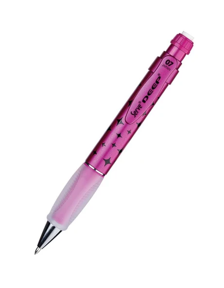 Serve Deep Versatil Kalem 0.7mm (12 li paket) Metalik Pembe Pırıltı ürün görseli 1