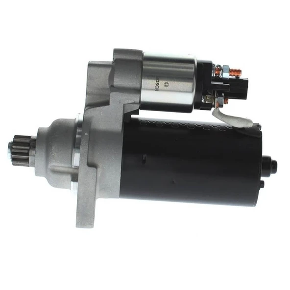 Bosch Marş Motoru 12V 10 Diş 2.2kW Audi A3 Seat Altea Ibiza Leon Toledo Skoda Octavia Yeti Volkswagen Caddy Golf V Jetta Passat Scirocco Tiguan Touran Transporter ürün görseli 1