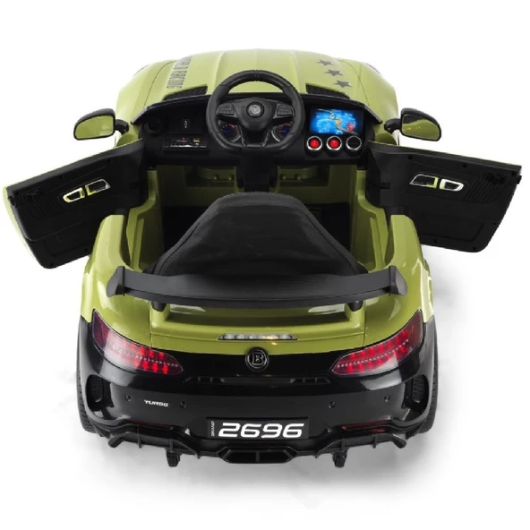 Baby2Go 2696 Grand Akülü Araba 12 Volt / Yeşil - Resim 5