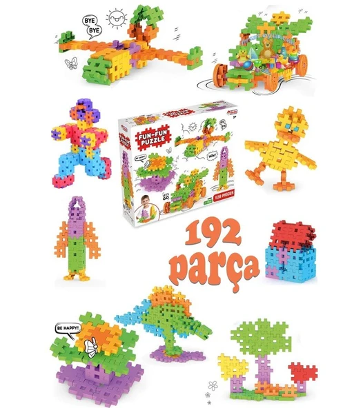 Fun Fun Puzzle 192 Parça - Resim 2