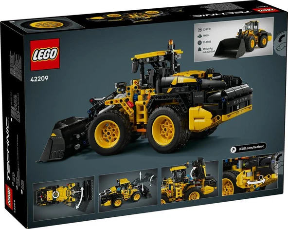 LEGO Technic 42209 Volvo L120 Electric Wheel Loader - Resim 2