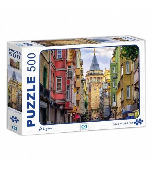 Galata Kulesi Puzzle 500 Parça ürün görseli 1
