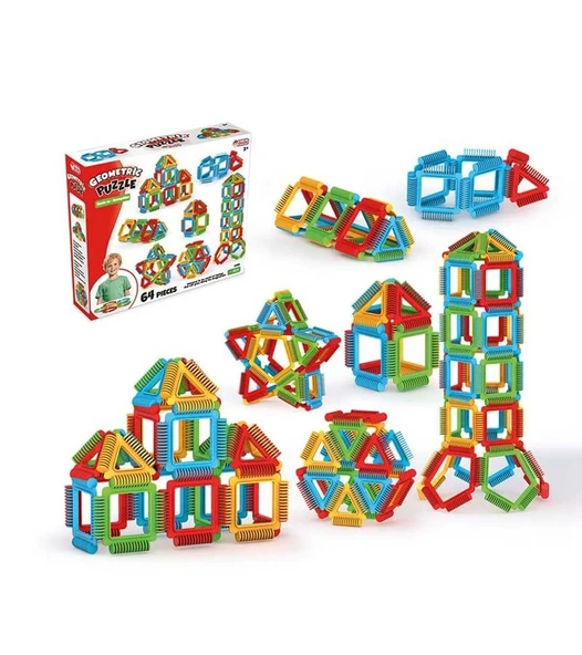 Geometrik Puzzle 96 Parça ürün görseli 1