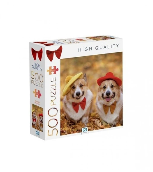 Köpekler Puzzle 500 Parça ürün görseli 1