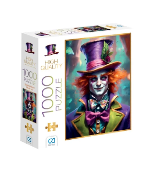 Şapkalı Adam Puzzle 1000 Parça ürün görseli 1