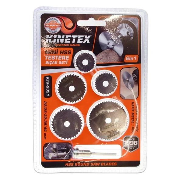 Knitex Mini Hss Testere Seti 6lı Ktx-3351 ürün görseli 1