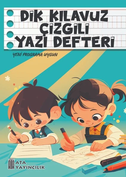 1. Sınıf Yeni Müfredata Uygun Dik Kılavuz Çizgili Yazı Defteri Orta Boy ürün görseli 1