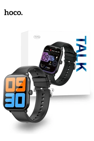 Hoco Watch Y3 Pro Akıllı Saat Dahili Gps Sesli Görüşme 1,69 inç 49 mm Geniş Ekran ürün görseli 1