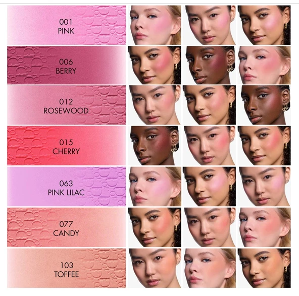 Dior Backstage Rosy Glow Blush - Allık 063 - Resim 2