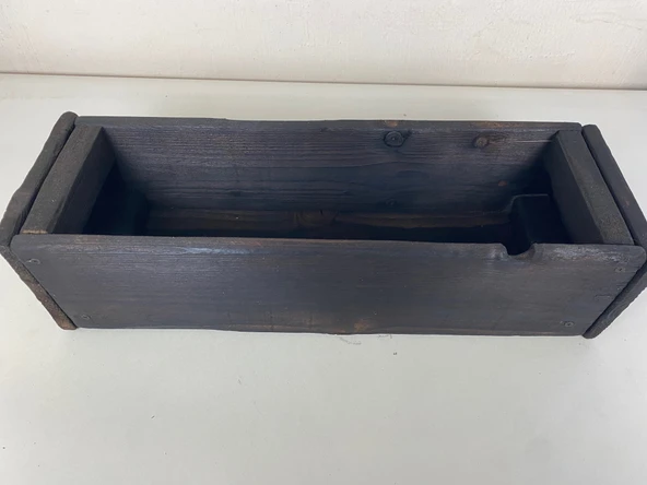 Wood&Pot Dekoratif Yakisugi Saksılık - 55x17x13 ürün görseli 1