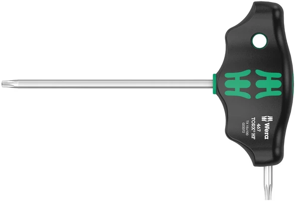 Wera 467 HF T Kol TX 15x100mm Tornavida 05023372001 ürün görseli 1