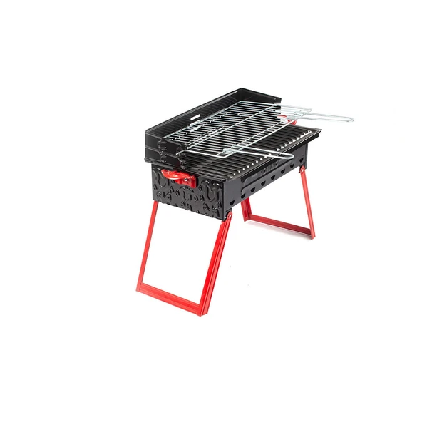 Cemre C-22 Ayaklı Çekmecesiz Pervazlı Yağdanlıklı Mangal 28-50cm ürün görseli 1