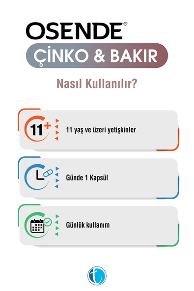 Osende Çinko Bakır 60 Bitkisel Kapsül Çinko Pikolinat - Resim 4