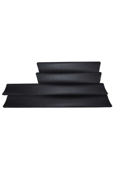 Rukye Shop Logosuz Karbon Kapı Eşiği Koruyucu Bant Folyo 4'lü Set ürün görseli 1