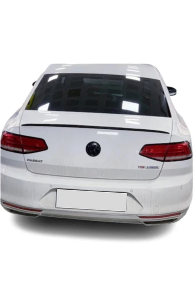 Rukye Shop Vw Passat B8 Uyumlu Bagaj Üstü Spoiler Piano Black ürün görseli 1