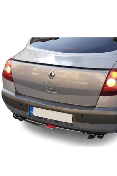Rukye Shop Renault Megane 2 Bagaj Üstü Spoiler Piano Black ürün görseli 1