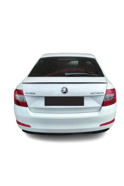 Rukye Shop Skoda Octavia Uyumlu Bagaj Üstü Spoiler Piano Black ürün görseli 1