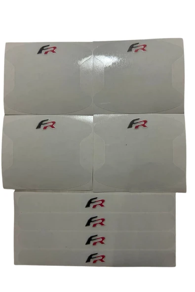 Rukye Shop Seat Leon FR Marka Logolu Oto Kapı Kolu Çizik Önleyici Yapışkan 8'li Set ürün görseli 1