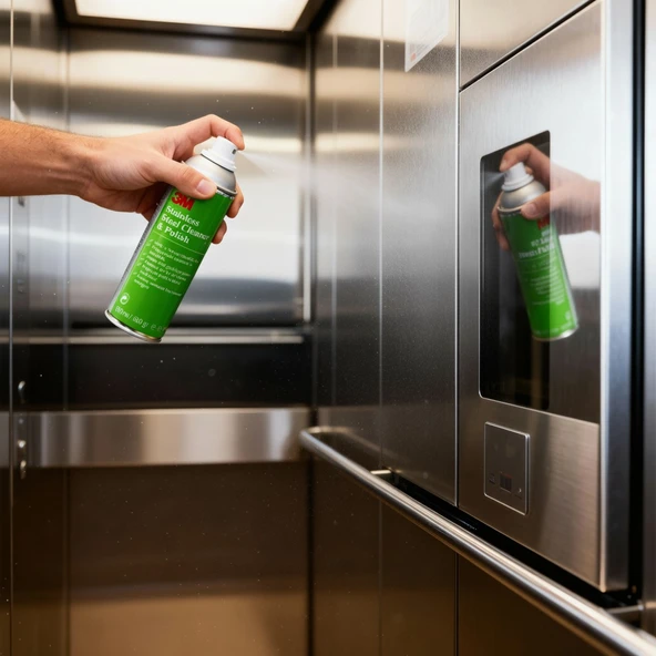 3M Metal Çelik Temizleyici 600ml - Resim 2