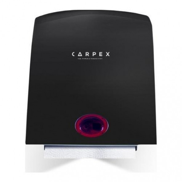 Carpex Sensörlü Kağıt Havlu Makinesi Havlu Dispenseri Siyah ürün görseli 1