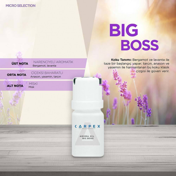 Micro Koku Makinesi Kartuşu Big Boss 50 ml ürün görseli 1