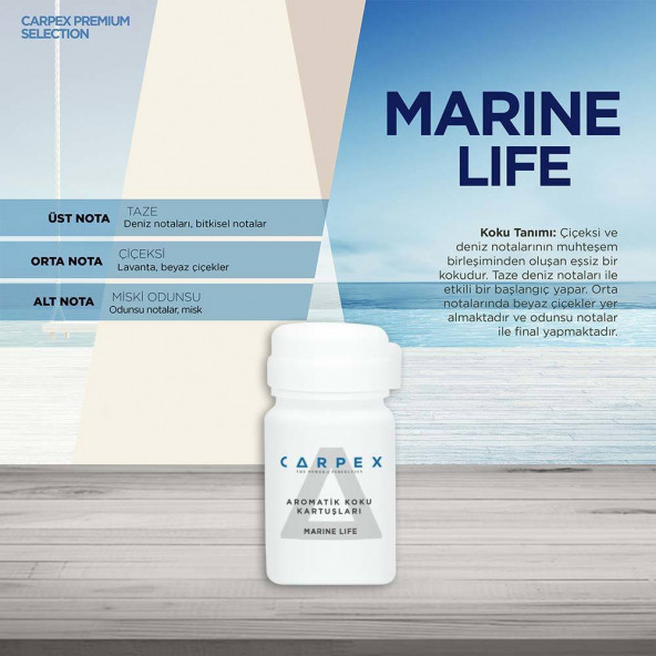 125 ml. E2 Power Koku Makinesi Aromatik Koku Kartuşu Marine Life ürün görseli 1