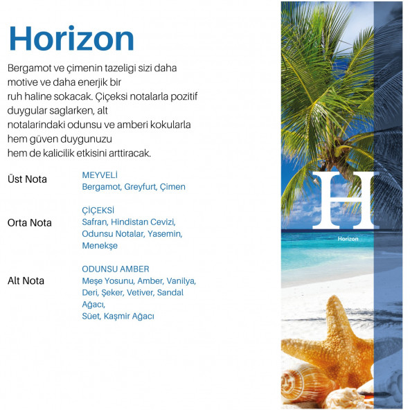 125 ml. E2 Power Koku Makinesi Aromatik Koku Kartuşu Horizon ürün görseli 1