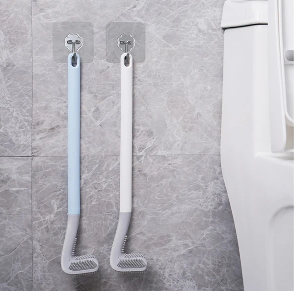 Ergonomik Tasarımlı Silikon Tuvalet Fırçası ürün görseli 1