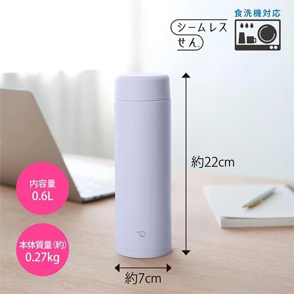Zojirushi SU-AA48 Termos Matara 480ml Siyah - Resim 9