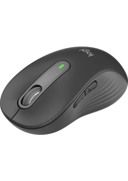 Logitech M650 L Signature 910-006236 Siyah Sessiz Büyük Boy Sağ El Optik Kablosuz Mouse ürün görseli 1