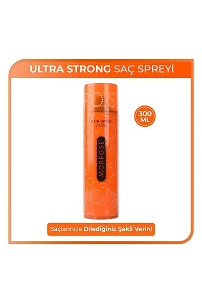 Ultra Strong, Turuncu Saç Spreyi - 300 ml