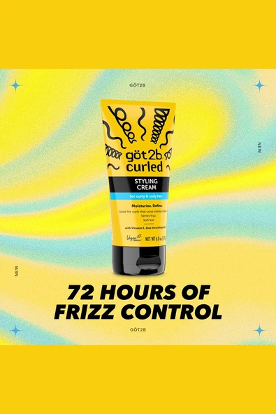 GOT2B Curled Şekillendirici Saç Kremi 170GR - Resim 4