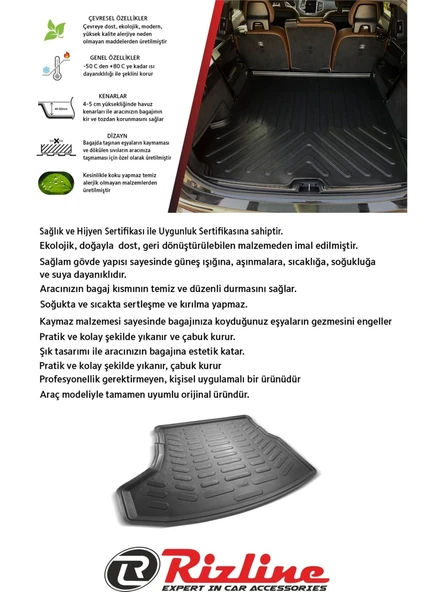 Rizline Kia Sorento 2014 Model Bagaj Havuzu - Resim 3