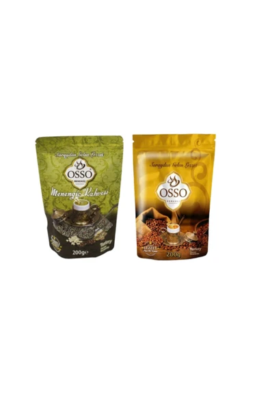 Osso Kahve 2'li Set ( Menengiç Kahvesi + Osmanlı Kahvesi) 200 Gr. ürün görseli 1