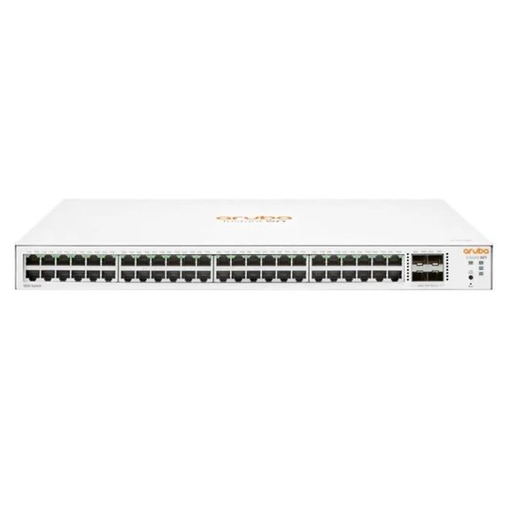 HP Aruba Instant On 1830-48G JL814A 48 port 10/100/1000 Mbps Yönetilebilir Gigabit Switch ürün görseli 1