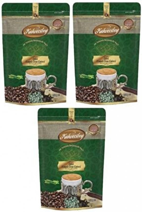 Damla Sakızlı Osmanlı Divan Kahvesi 200 Gr 3lü Set ürün görseli 1