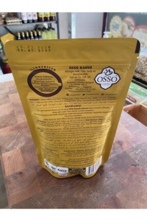 Osso Osmanlı Kahvesi 200 Gr * 3 Adet - - Resim 2