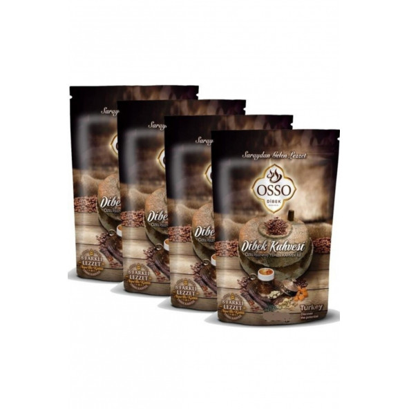4lü Dibek Kahvesi 200 Gr X 4 Paket ürün görseli 1