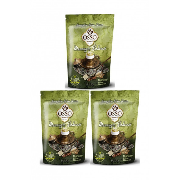 Menengiç Kahvesi 200 Gr. 3lü ürün görseli 1