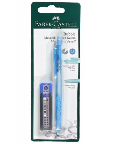 Faber Castell Bubble 07 Mekanik Kurşun Kalem Mavi 532710 ürün görseli 1